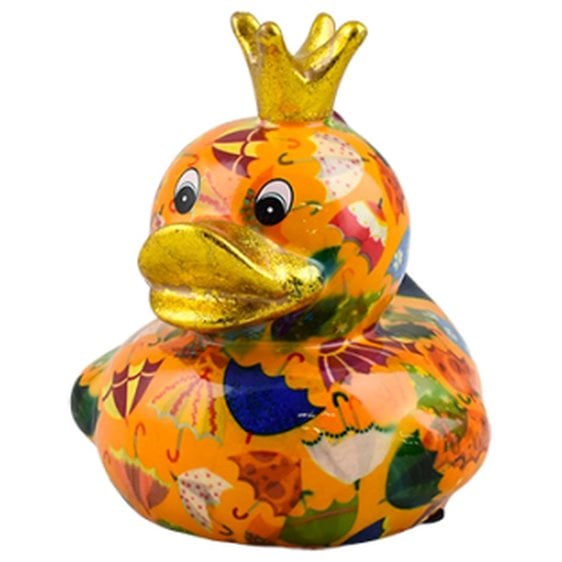 Κουμπαράς Pommepidou Πήλινος Παπάκι Ducky Medium