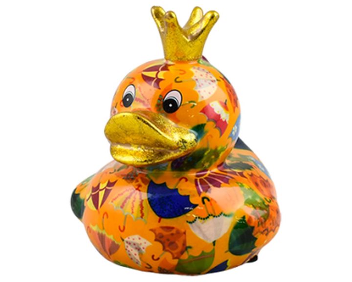 Κουμπαράς Pommepidou Πήλινος Παπάκι Ducky Medium