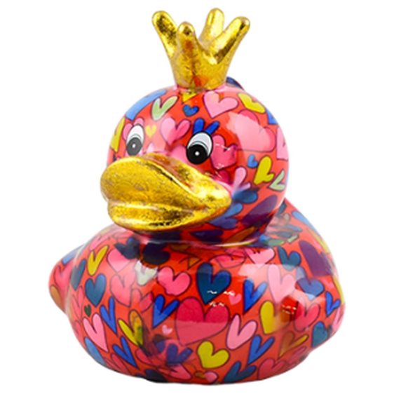 Κουμπαράς Pommepidou Πήλινος Παπάκι Ducky Medium