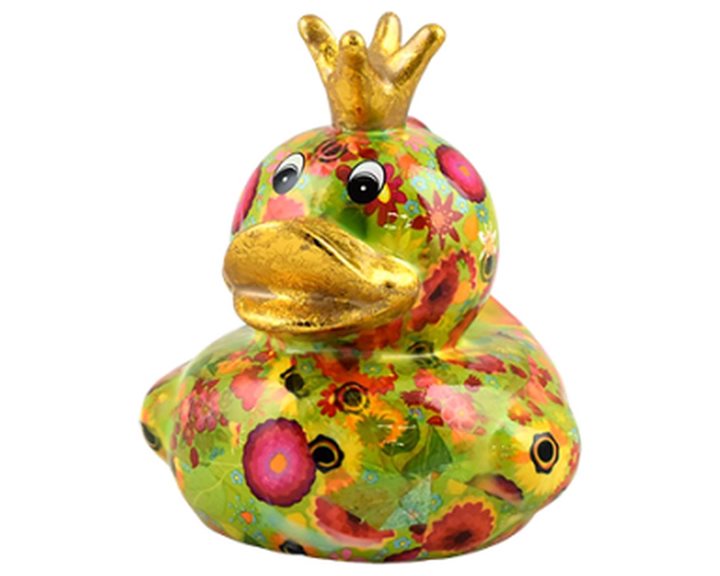 Κουμπαράς Pommepidou Πήλινος Παπάκι Ducky Medium