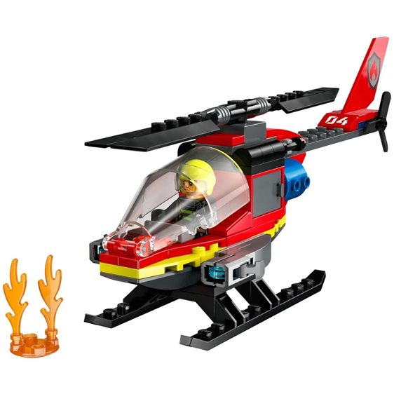 LEGO City Πυροσβεστικό Ελικόπτερο Διάσωσης 60411