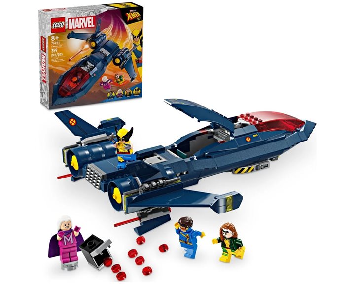 Lego Marvel Super Heroes X-Τζετ Των X-Men 76281