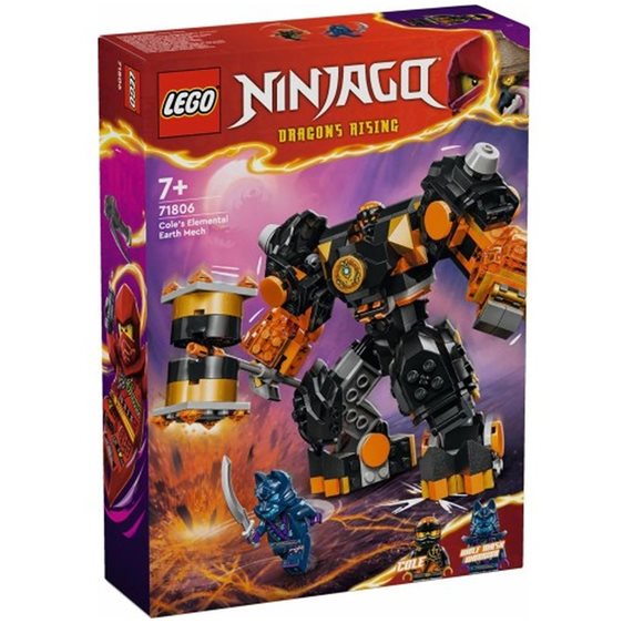 LEGO Ninjago Εξωστολή Στοιχείου Γης Του Κόουλ 71806