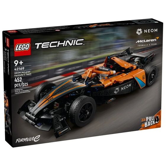 LEGO Technic Neom McLaren Formula E Race Car 42169