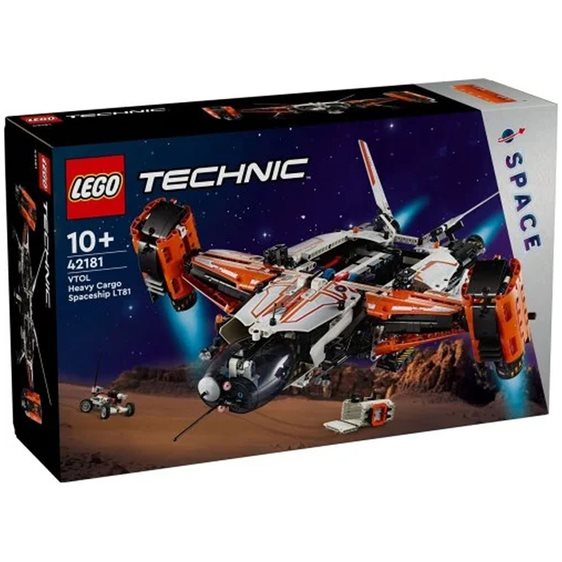 LEGO Technic Διαστημόπλοιο VTOL Βαρέων Φορτίων LT81 42181