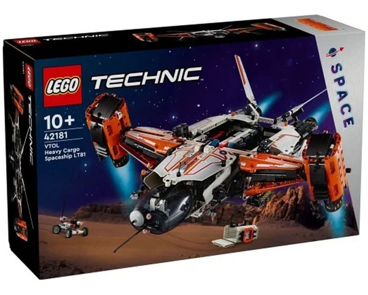 Lego Technic Διαστημόπλοιο Vtol Βαρέων Φορτίων Lt81 42181