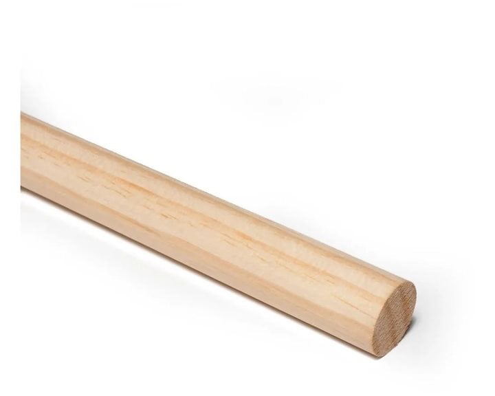 Στρογγυλή Ξύλινη Καβίλια 100cm - Φ5mm