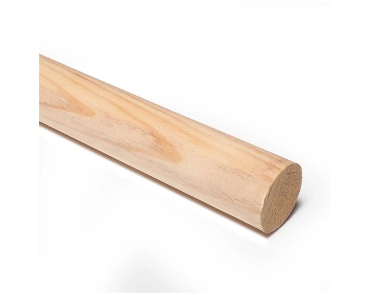 Στρογγυλή Ξύλινη Καβίλια 100cm - Φ8mm