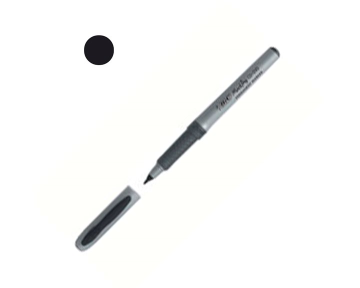 Μαρκαδόρος Bic Marking CD/DVD Μαύρος