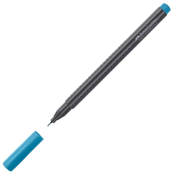 Μαρκαδόρος Faber-Castell Grip Finepen 0.4 Τιρκουάζ