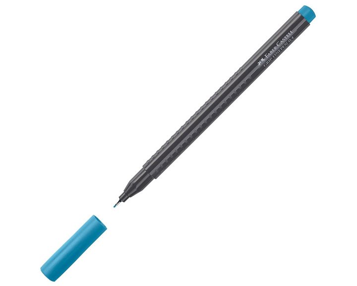 Μαρκαδόρος Faber-Castell Grip Finepen 0.4 Τιρκουάζ