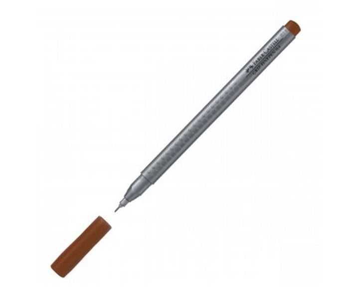 Μαρκαδόρος Faber-Castell Grip Finepen 0.4 Καφέ