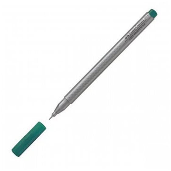 Μαρκαδόρος Faber-Castell Grip Finepen 0.4 Σμαραγδι