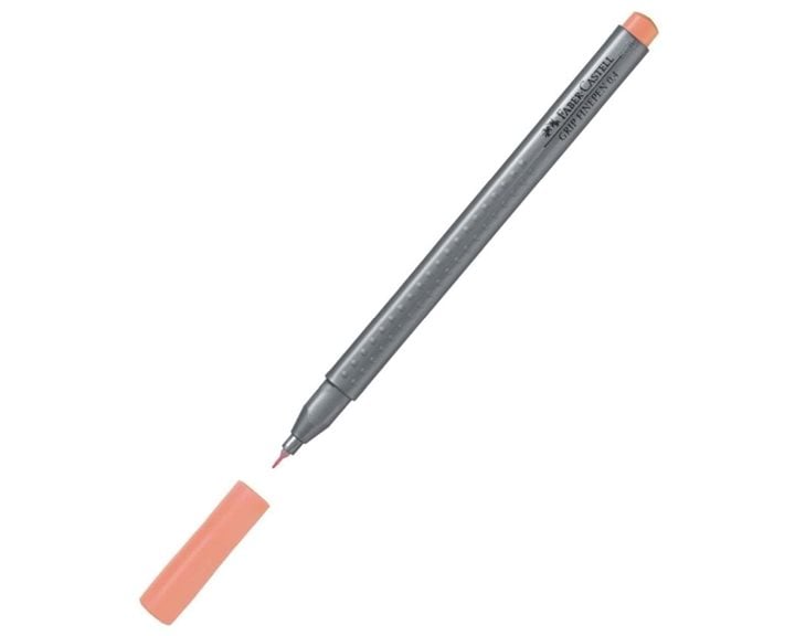 Μαρκαδόρος Faber-Castell Grip Finepen 0.4 Flesh