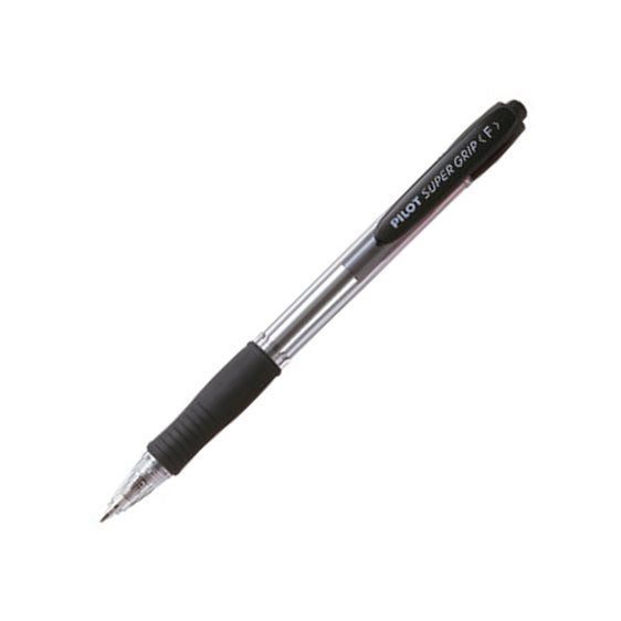 Pilot Στυλό Super Grip 0.7mm Μαύρο