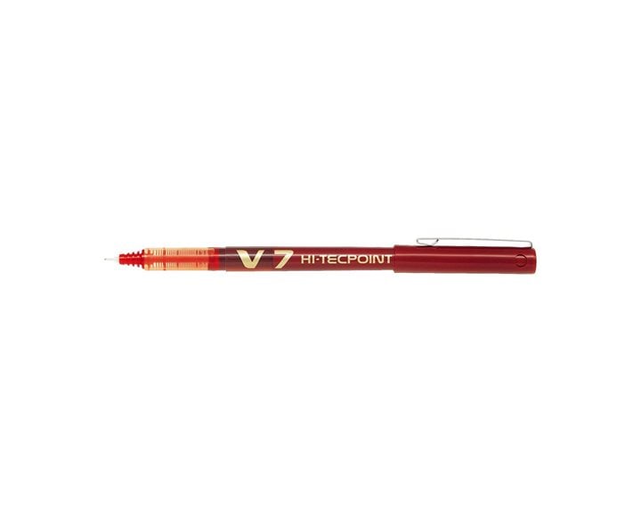 Pilot Μαρκαδόρος V7 Hi-Tecpoint 0.7mm Κόκκινος