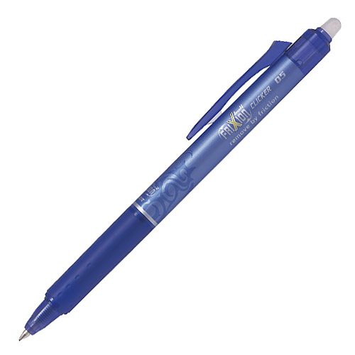 Στυλό Pilot Frixion Clicker 0.5 Με Γόμα Μπλε