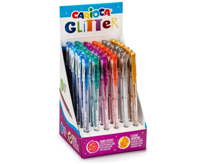 Στυλό Carioca Glitter Gel 42166