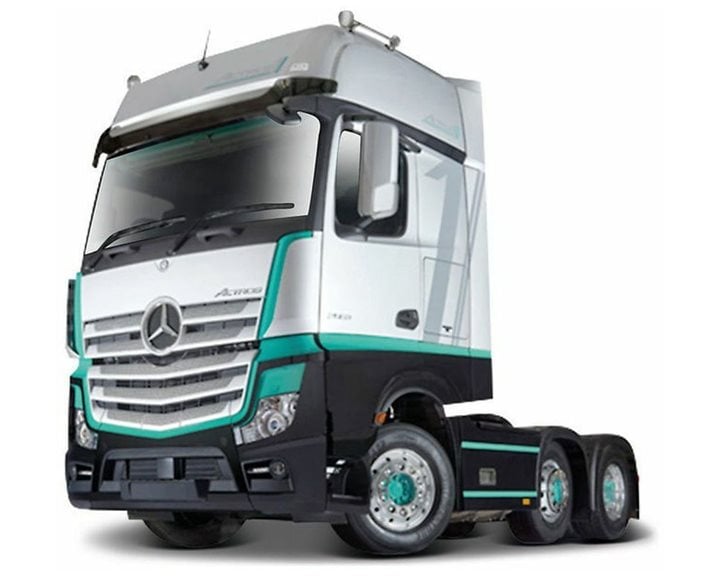 Bburago Φορτηγό Mercedes-Benz Actros Gigaspace για 3+ Ετών