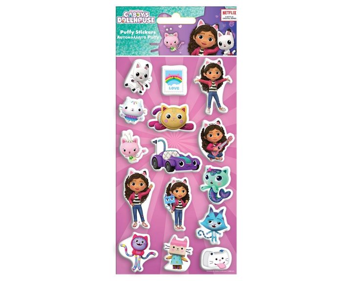 Αυτοκόλλητα Puffy 10x22 Gabbys 000574007