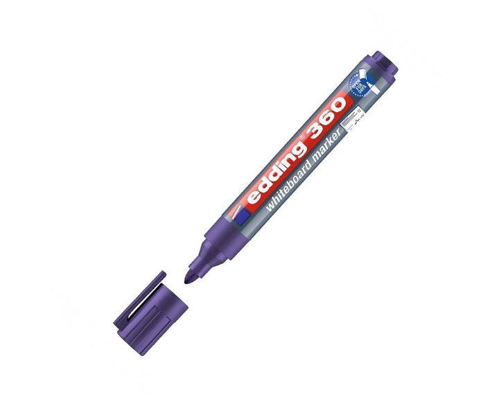 Μαρκαδόρος Edding 360 Ασπροπίνακα 1.5-3mm Βιολετί