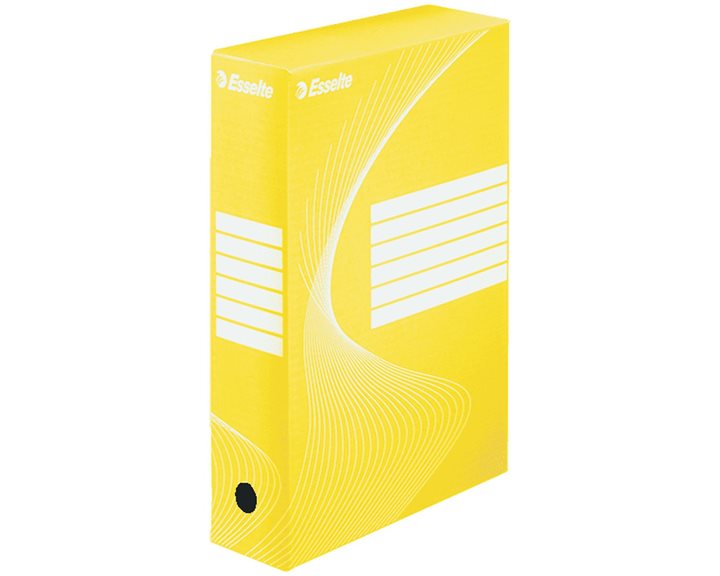 Esselte Κουτί Αρχειοθέτησης Standard 80x352x250 Κίτρινο 128413