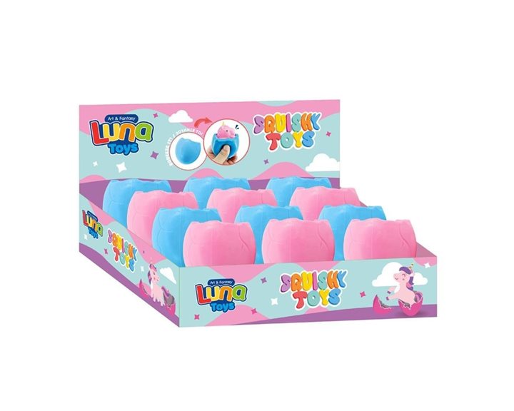 Παιχνίδι Squishy Unicorn 3χρωμ Luna 000622528