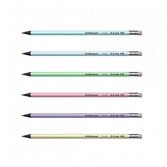 Μολύβι με Γόμα Erichkrause Pastel HB 2.2mm 55272