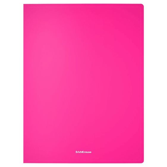 Ντοσιέ Σουπλ ErichKrause Α4 με 40 Ζελατίνες Matt Neon 59197