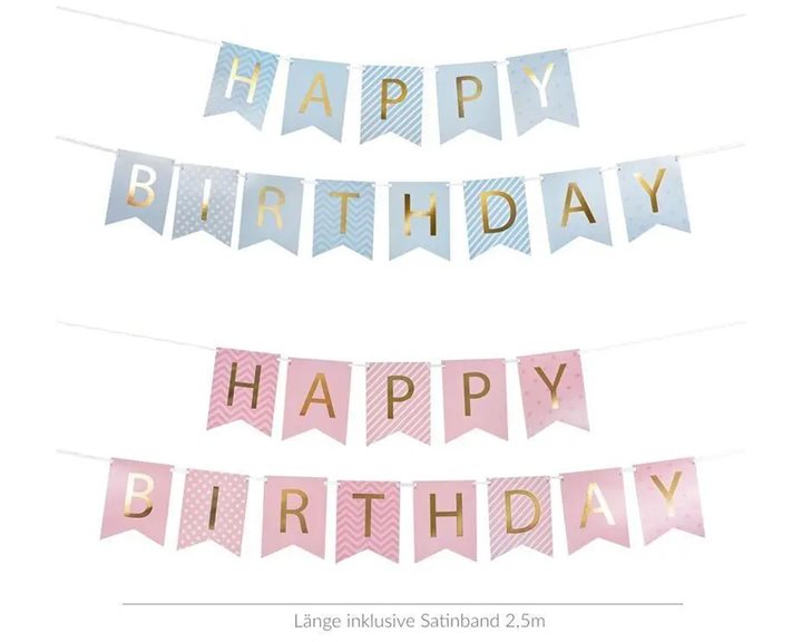Γιρλάντα Trend Festival Happy Birthday 954749