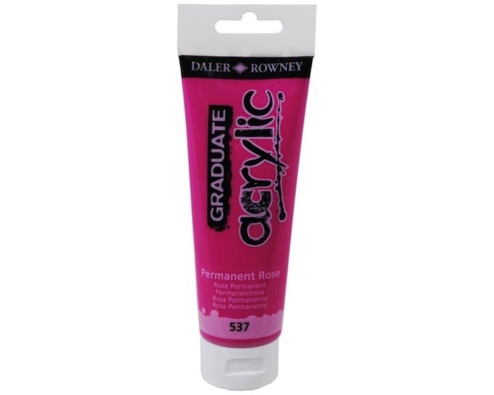 Ακρυλικό Χρώμα Graduate 120ml 537 Permanent Rose 123120537