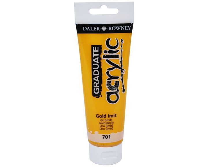 Ακρυλικό Χρώμα Graduate 120ml 701 Gold Imit 123120701
