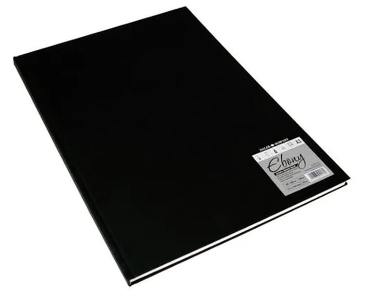 Ebony Hardbound Sketchbook A3 160g