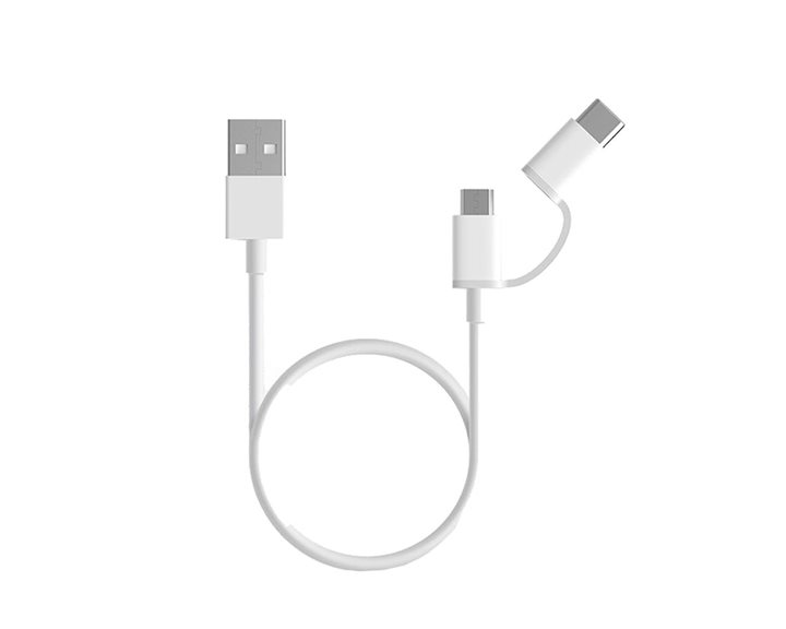 Xiaomi MI 2-in-1 USB Cable Micro USB to Type C100cm (SJV4082TY) (XIASJV4082TY)