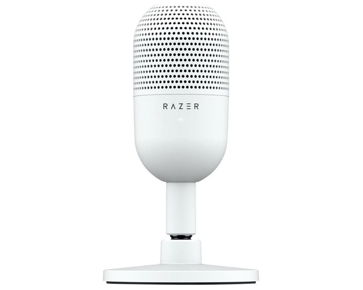 Razer SEIREN V3 MINI MERCURY - USB Condenser Microphone -  Build-in Shock Absorb - Mute Button