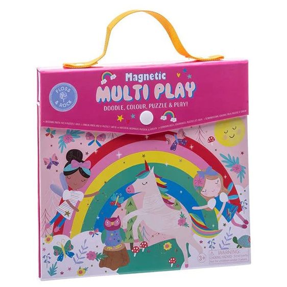 Floss & Rock Magnetic Multi Play Scene - Rainbow Fairy