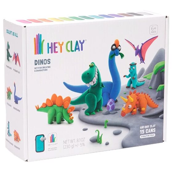 Hey-clay Dinos
