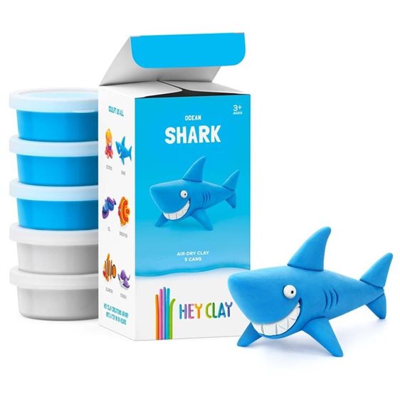 Κατασκευές Με Πηλό Hey Clay Shark 3+