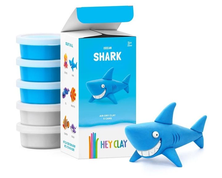 Κατασκευές Με Πηλό Hey Clay Shark 3+