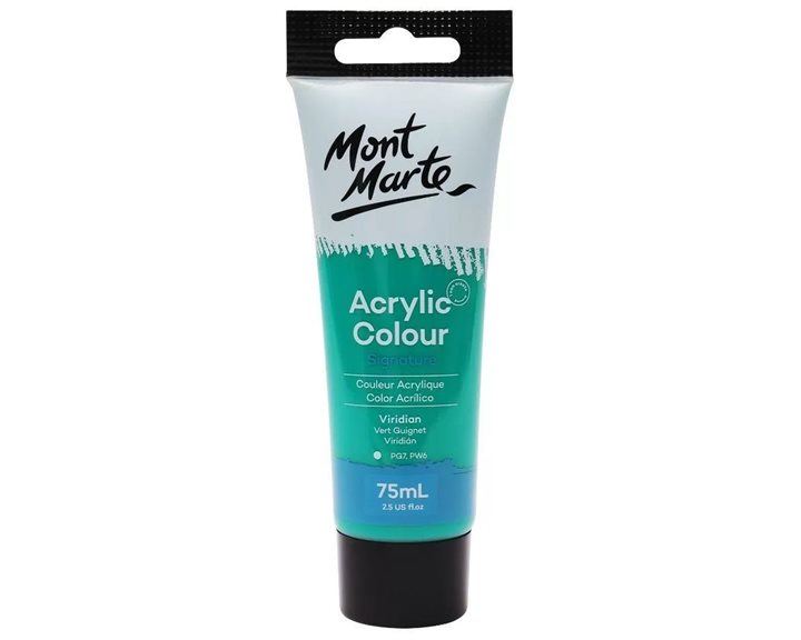 Ακρυλικό Mont Marte 75ml Studio Acrylic 25 Viridian