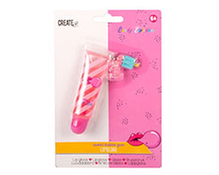 Creatit! Lip Gloss Candy Tube Charm Scented Watermelon (Pink) 12ml