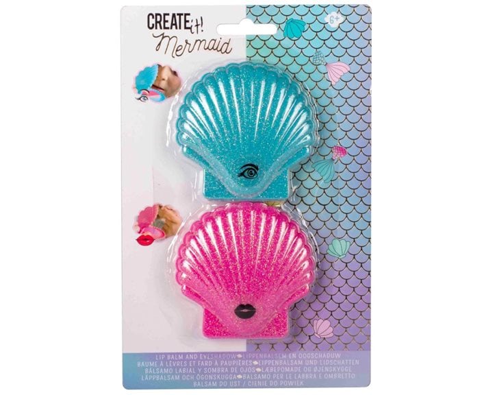 Creatit! Mermaid Lipbalm & Eyeshadow Set