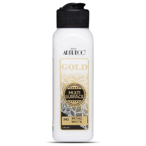 Ακρυλικό Χρώμα Artdeco140ml Multi Surface White 340