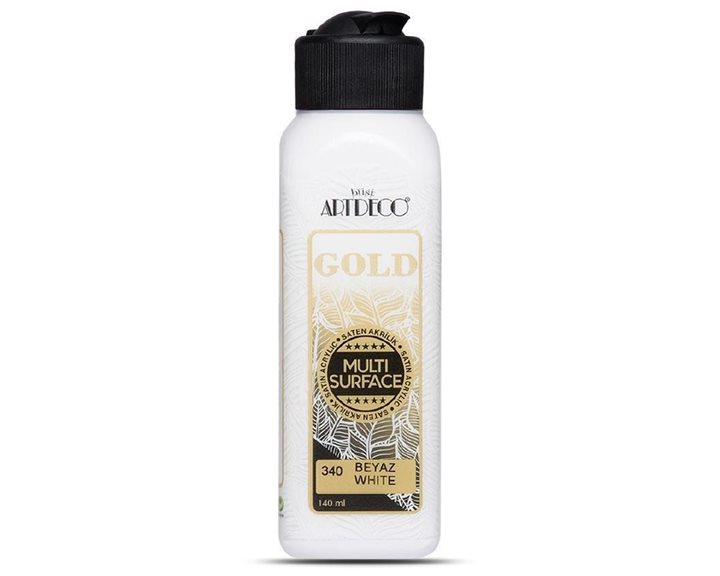 Ακρυλικό Χρώμα Artdeco140ml Multi Surface White 340