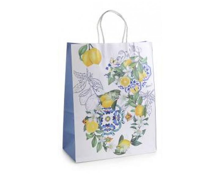 Τσάντα Χάρτινη 25,5 x 12,5 x 33εκ. Citrus of the Mediterranean