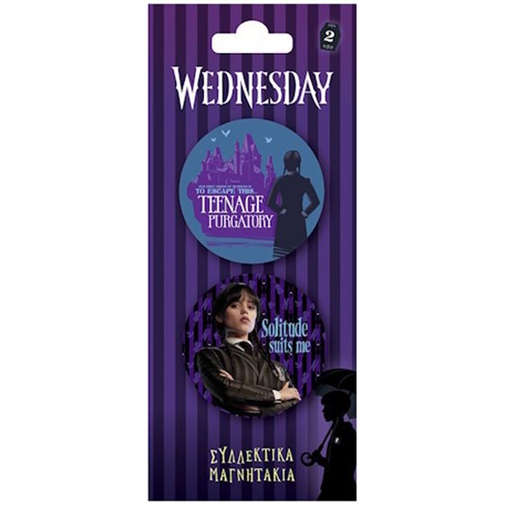 Στρογγυλοι Μαγνήτες Wednesday 2 Tween