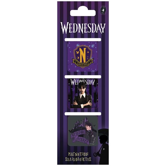 Μαγνητικοί Σελιδοδείκτες Wednesday 4