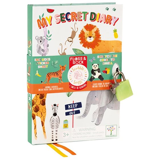 Floss Rock Jungle My Scented Secret Diary 48P6029