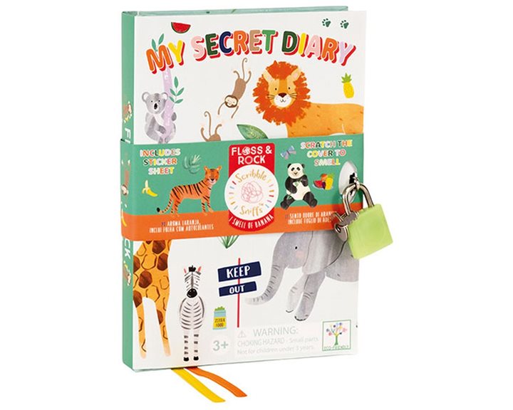 Floss Rock Jungle My Scented Secret Diary 48P6029