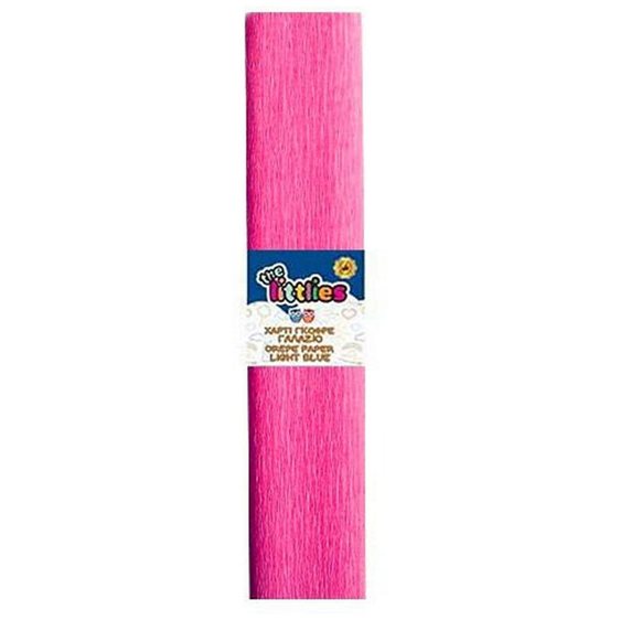 Χαρτί Γκοφρέ The Littlies 50cm x 2m Ρόζ